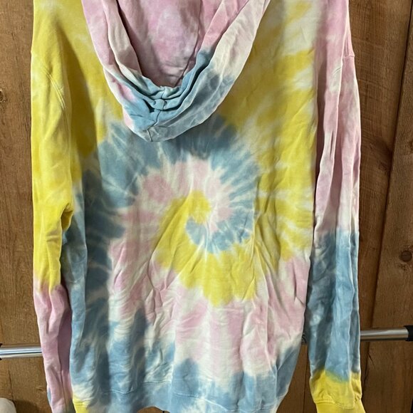 Divided Extra Long Tie Dye Hoodie (XL) - Picture 4 of 4